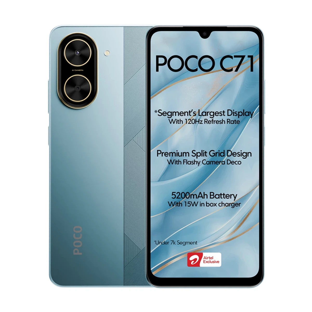 گوشی موبایل شیائومی مدل Poco C71 4G دو سیم کارت ظرفیت 128 گیگابایت و رم 4 گیگابایت - Image 2
