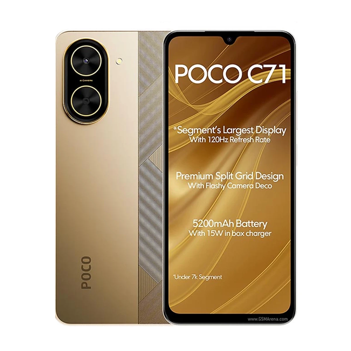 گوشی موبایل شیائومی مدل Poco C71 4G دو سیم کارت ظرفیت 128 گیگابایت و رم 4 گیگابایت - Image 3