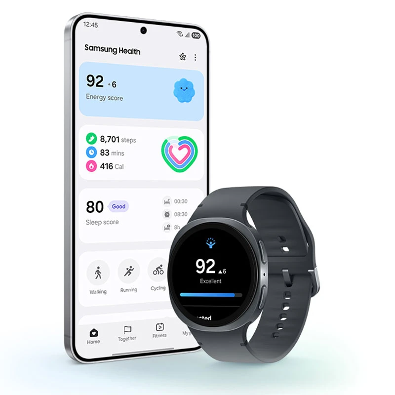 ساعت هوشمند 40 میلیمتری سامسونگ مدل Galaxy Watch 8 با بند پلاستیکی - Image 4